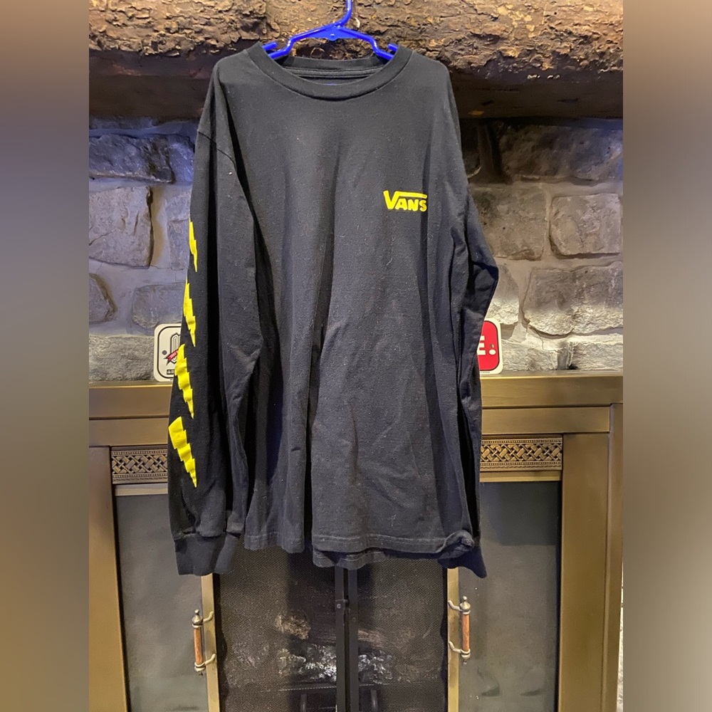 Small Vans black long sleeved shirt
